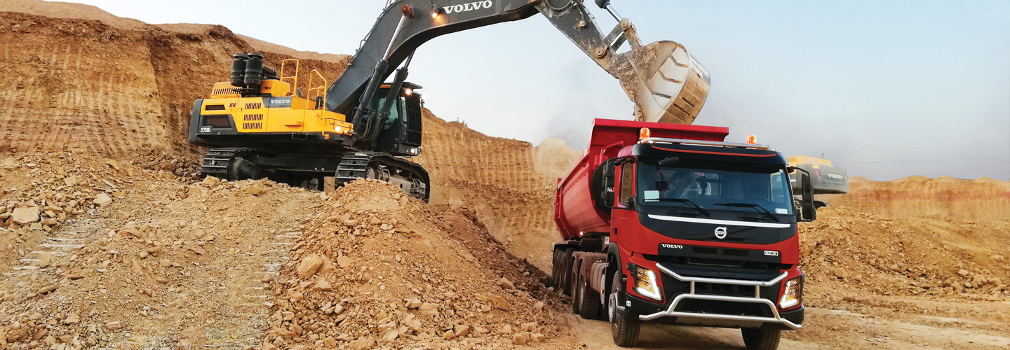 Volvo Contruction Equipment VCE EC750 FMX equipement Pelle hydraulique Excavator
